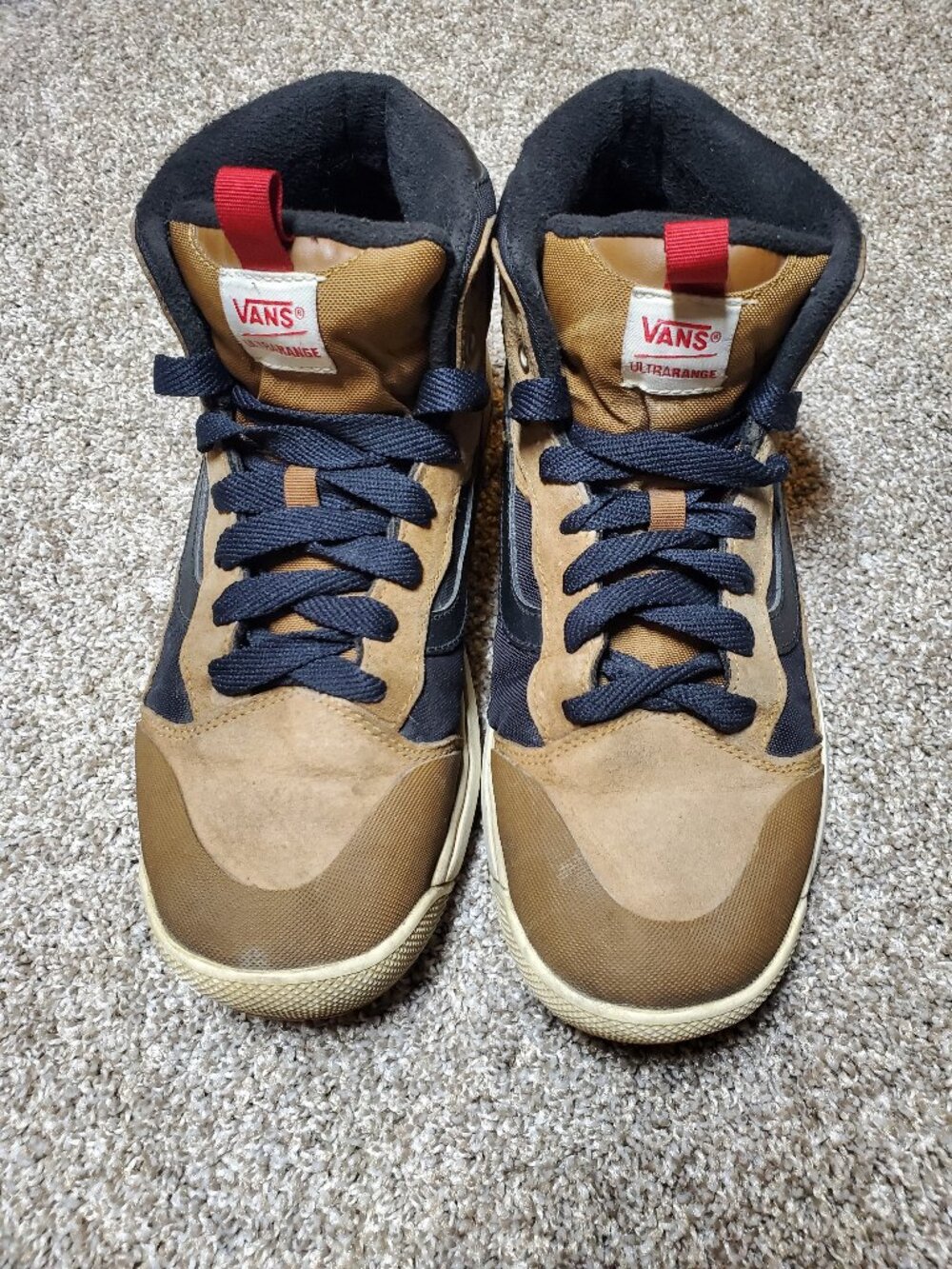 Van's MTE Men's Size 11 Tan and Black Ultrarange